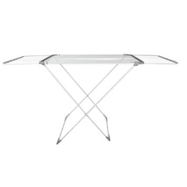 Home Deco Factory droogrek - wit - metaal - 108 x 55 x 94 cm