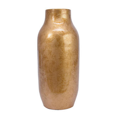 Decoris Design Bloemenvaas Terracotta - 22 x 50 cm - glazuurlook