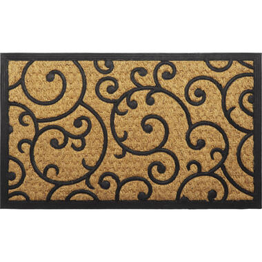 Luance Warm Welcome Deurmat - anti slip - rechthoek - 75 x 45 cm