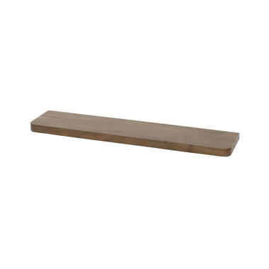 Hoyz Collection Wandplank Carve 90cm Massief Acacia Bruin