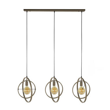 Hoyz Collection - Hanglamp Turn Around 3-lichts - Beige