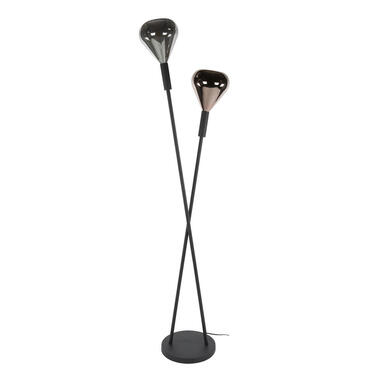 Hoyz Collection - Vloerlamp Wings 2-lichts - Zwart