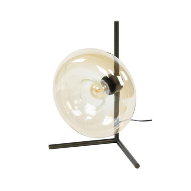 Hoyz Collection Tafellamp Soll 1 lichts Amber Glas