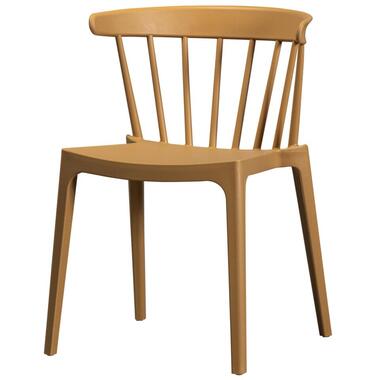 WOOOD Bliss Tuinstoelen - Plant Fiber - Caramel Melange - Set van 2