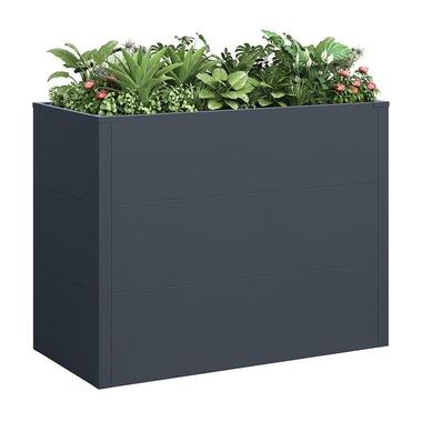Plantenbak 100 x 50 x 77 cm Antraciet