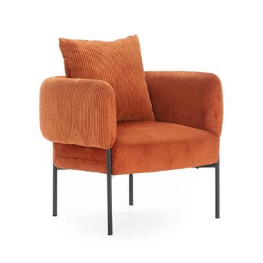 CALICOSY - Fauteuil in stof ARUNI - 78x73x75 cm