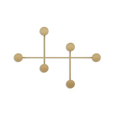 CALICOSY - Kapstok voor aan de muur DAMA - 10x82x60 cm