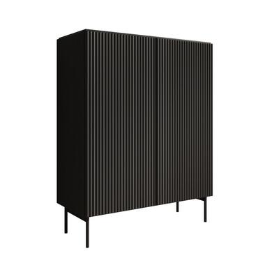 Meubella - Marajo - Dressoir - Zwart - 99 cm