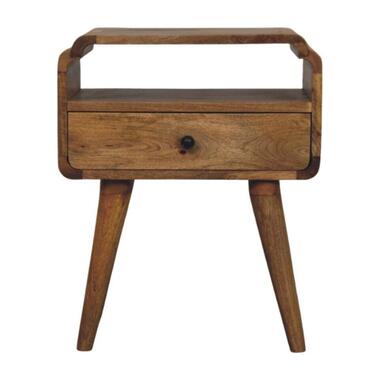 Artisan Furniture Massief Hout Newton Oak-ish Nachtkastje