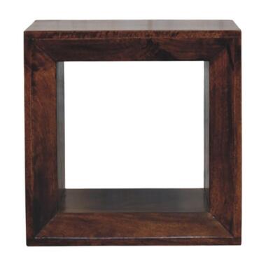 Artisan Furniture Massief Hout Solis Open California Walnut Bijzettafel