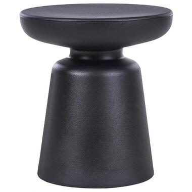 TOFET - Bijzettafel - Zwart - Synthetisch materiaal
