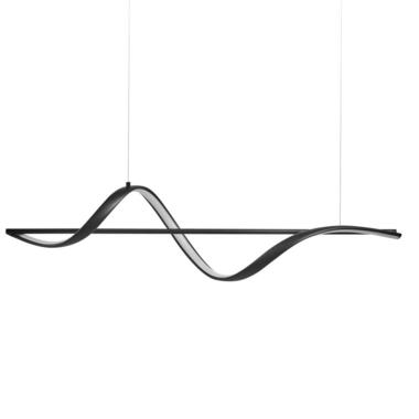 KHUTTI - Hanglamp LED - Zwart - Metaal