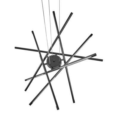 PALUN - Hanglamp LED - Zwart - IJzer