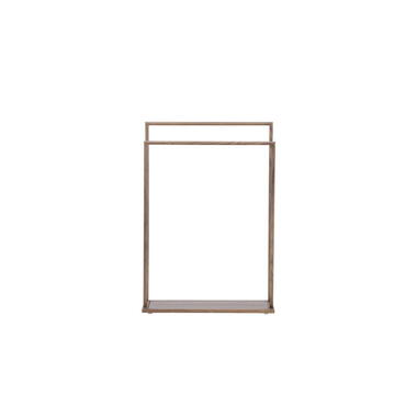 Kledingrek Bruin Metaal - 70x30x100cm - Alva