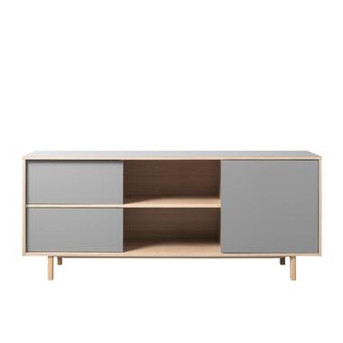 Nordic Home - Jao tv-meubel - 180 cm - grijs/naturel