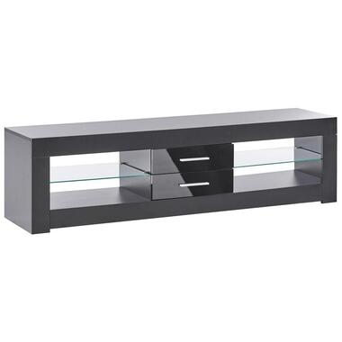 ESQUIMALT - TV-meubel - Zwart - MDF