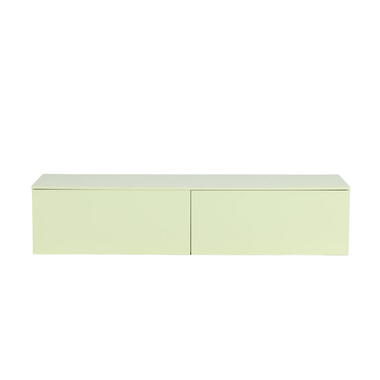 Tv-meubel Glanzend Lichtgroen - 160x45x35cm - Frihamn