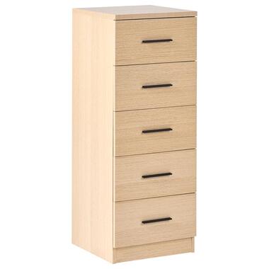 KITIMAT - Ladekast 5-lades - Lichtbruin - MDF