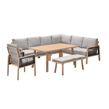 Garden Impressions San Capri lounge dining set 7-delig rechts