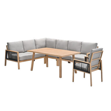 Garden Impressions San Capri lounge dining set 6-delig incl.stoel