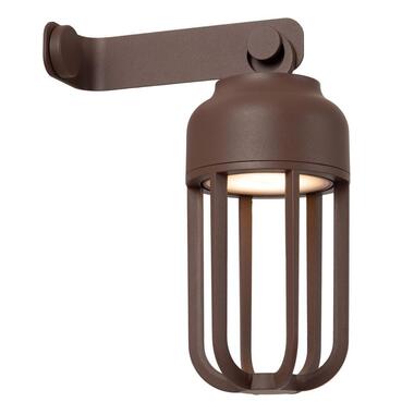 Lucide WELLS Wandlamp - Roest bruin