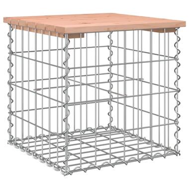 vidaXL Tuinbank schanskorfontwerp Massief douglashout 43x44x42 cm