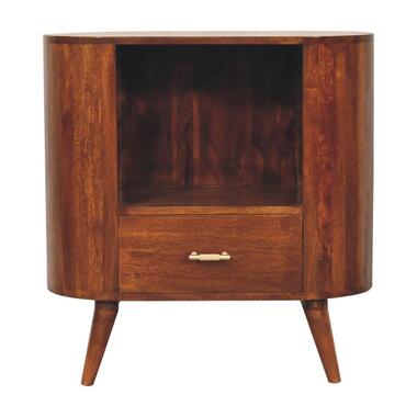 Artisan Furniture T-bar Cortez Chestnut Kast met Open Vak