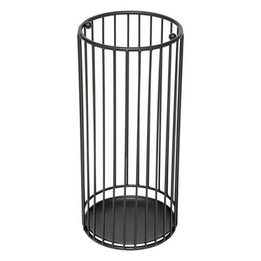 5Five Paraplubak/houder Victorian - zwart - metaal - D21 x H47 cm