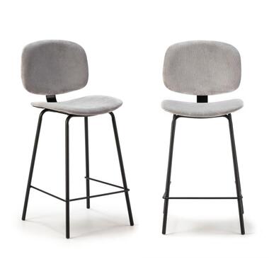 CALICOSY - ARUS Set van 2 krukken - 50x44x65 cm