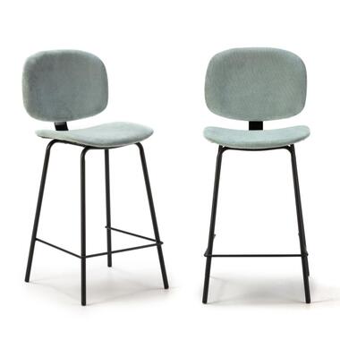 CALICOSY - ARUS Set van 2 krukken - 50x44x65 cm