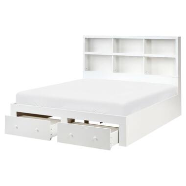 TARARE - Bed met 2 lades - Wit - 160 x 200 cm - MDF