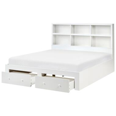 TARARE - Bed met 2 lades - Wit - 180 x 200 cm - MDF