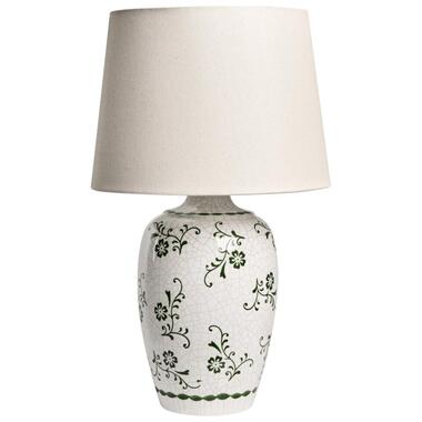 JINNY - Tafellamp - Wit - Keramiek