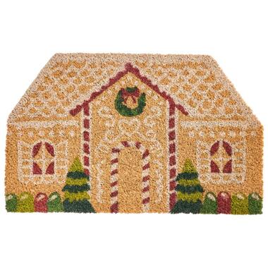 SELATNA - Deurmat - Natuurlijk - 50 x 80 cm - Kokos