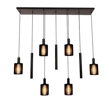 Lucide LAMBRES Hanglamp - Zwart