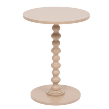 Atmosphera Bijzettafel/salontafel Alix - beige - MDF hout