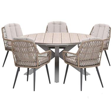 Garden Impressions Kalibo - Tulli tuinset 6-delig Ø148x75 cm