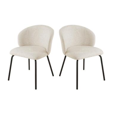 CALICOSY - Set van 2 stoelen VESPER - 79x45x49 cm