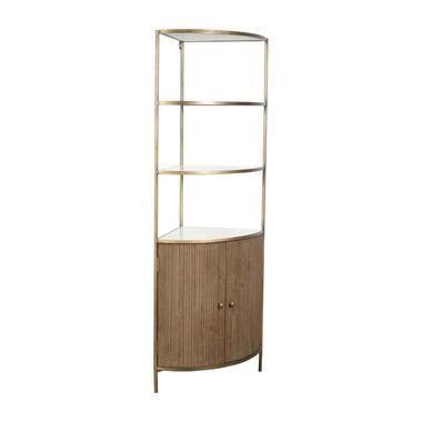 Calicosy - BUREN hoekplank - B193 cm - Beige 193x59x42 cm