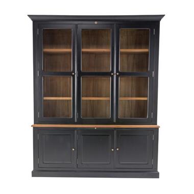 Calicosy - FONTAINEBLEAU Showcase - B239 cm - Zwart 239x206x50 cm