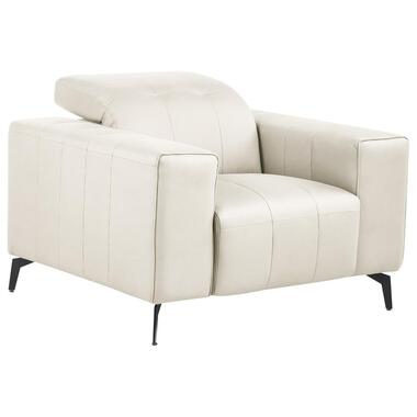 OMMEL - Fauteuil - Lichtbeige - Veganistisch eco-leer