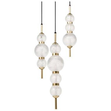 ARAS - Hanglamp - Goud - Glas