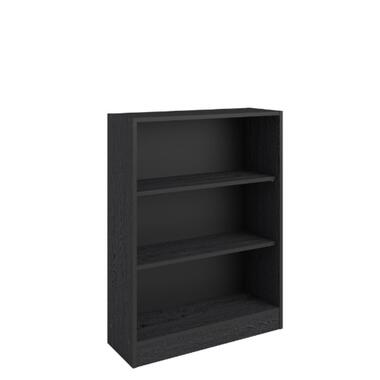 Boekenkast Hobby 104 cm-2 legplanken-zwart