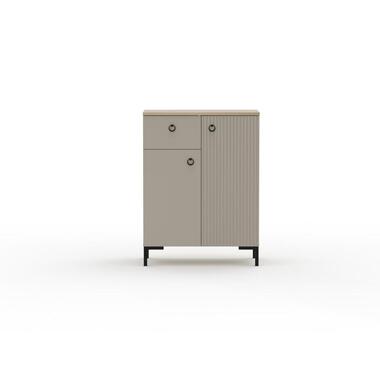 Hioshop Lucrezia dressoir 2 deuren- 1 lade kashmir