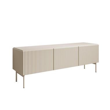 Meubella - Marajo - TV-Meubel - Beige - 147 cm