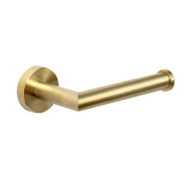 VDN Stainless wc rolhouder goud Toiletrolhouder RVS