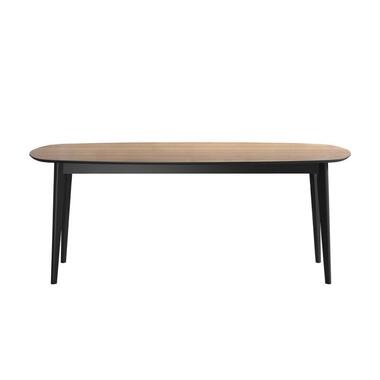 Hioshop Ronin eetkamertafel 90x200cm eiken decor