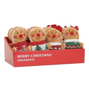 Unique Living - Kerstornament Xmas - 28x18x10cm - Multikleur