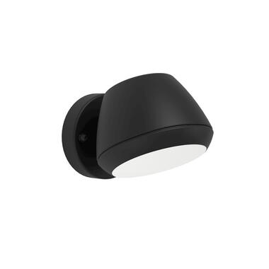 EGLO Nivarolo Wandlamp - GU10 - 14.5 cm - Zwart