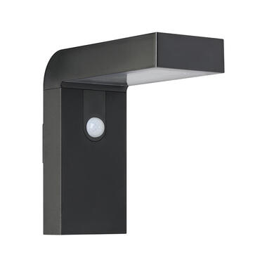 EGLO Baracconi Wandlamp - solar - LED - 9 cm - Zwart